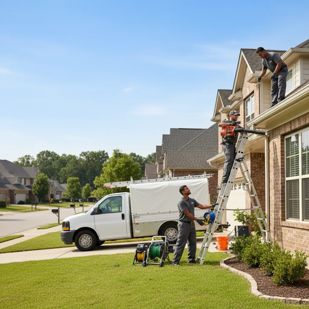 Home Gutter Service in Ladonia, TX near me